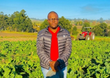 Managing a commercial farm is not all KwaZulu-Natal's Mpumezo Ndima does, he also provides agricultural advisory services to farmers of all scales and sizes. Photo: Supplied/Food For Mzansi