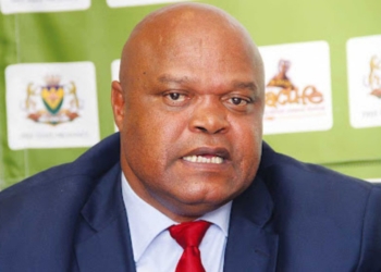 Free State Premier Sisi Ntombela has reshuffled here executive. Sam Mashinini has been fired as the MEC for Police Roads and Transport. Photo: Supplied/Food For Mzansi