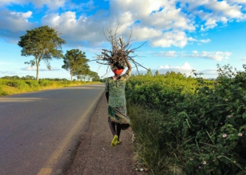 Resentment towards solar energy is common among rural women in Zimbabwe. Women continue to fetch wood and cook over smoky fires even where there are solar home systems. Photo: Getty Images
