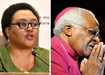Agriculture, land reform and rural development minister Thoko Didiza paid tribute to Archbishop Emeritus Desmond Tutu. She remembered his role in Mzansi’s liberation struggle as well as his concerns over food security. Photos: Supplied/Food For Mzansi