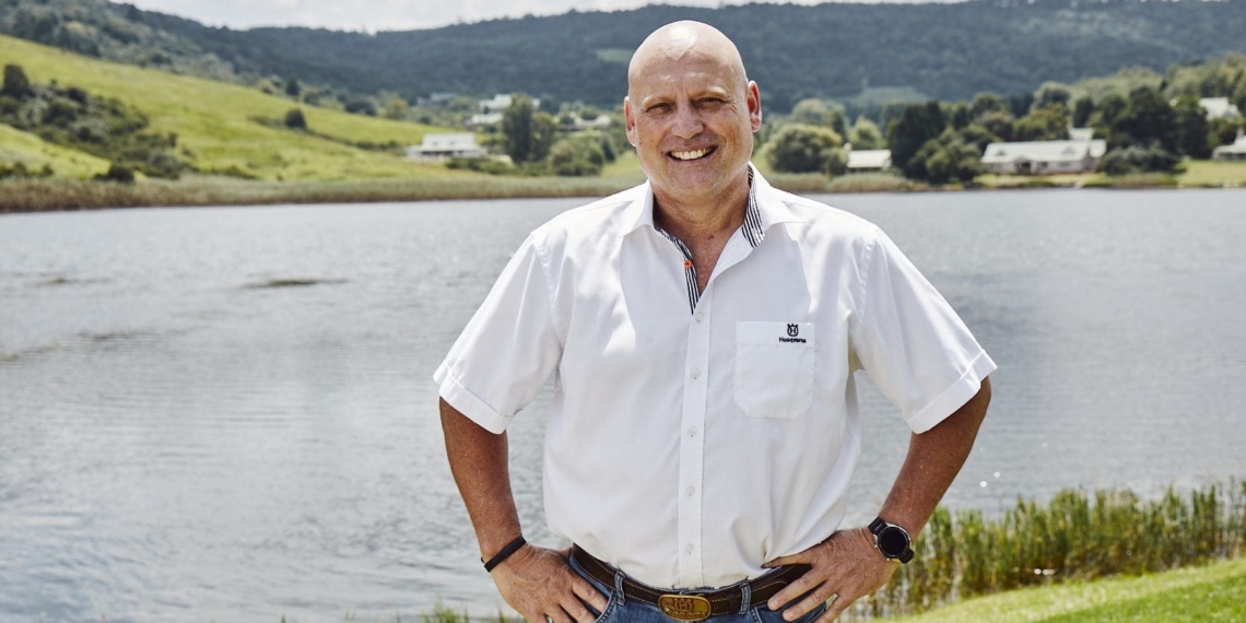 Pieter Smuts, the managing director of Husqvarna South Africa. Photo: Supplied/Food For Mzansi