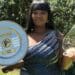 Nompe Zim, a Free State farmer, was named the ARC's National Small-Scale Master Dairyman of the Year. She dedicated her award to her late father. Photo:Supplied/Food For Mzansi