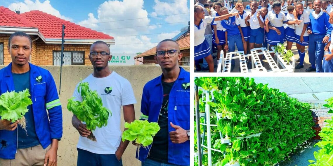 From nerdy school project to cool business: Delivering to clients, imparting knowledge to the younger generation, helping farmers grow food... the team behind Oracle Farming Technologies are keeping busy and expanding their business. Photos: Supplied/Oracle Farming Technologies