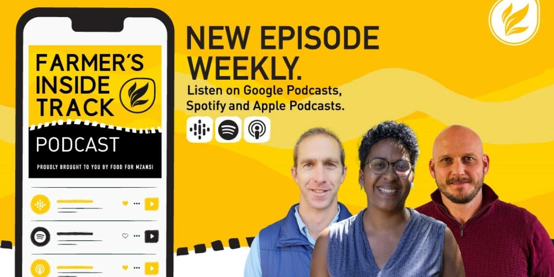 This weekend's podcast features (from left): Brendan Neumann, Dawn Nomdoe, and Dewald Olivier. Photo: Supplied/Food for Mzansi