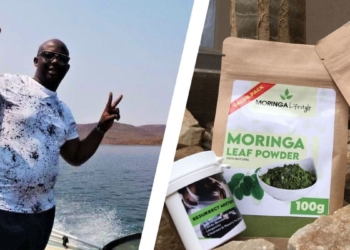 Tshepo Ntemane turned his passion for the moringa plant into a tea and supplement line. Photo: Supplied/Food For Mzansi