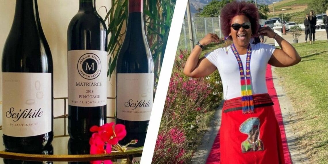 Founder of Sesfikile Wines, Nondumiso Pakishe. Photo: Supplied/Food For Mzansi