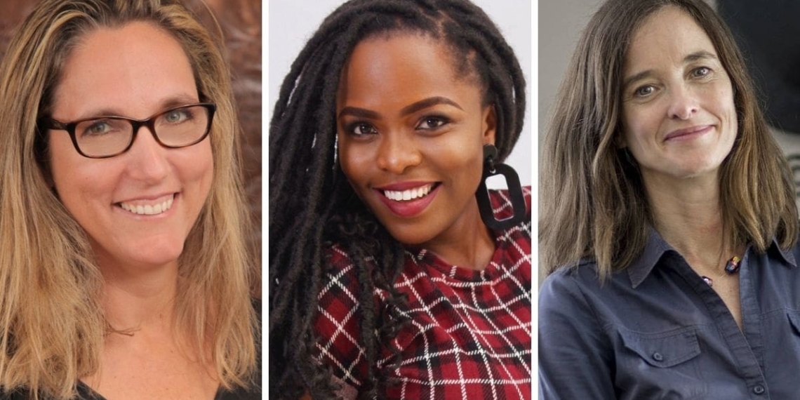 Pictured from the left are Vanessa Adams from the Alliance for a Green Revolution in Africa, media personality Mpho Mashita and Tatjana von Bormann from WWF-SA. Photos: Supplied/Food For Mzansi