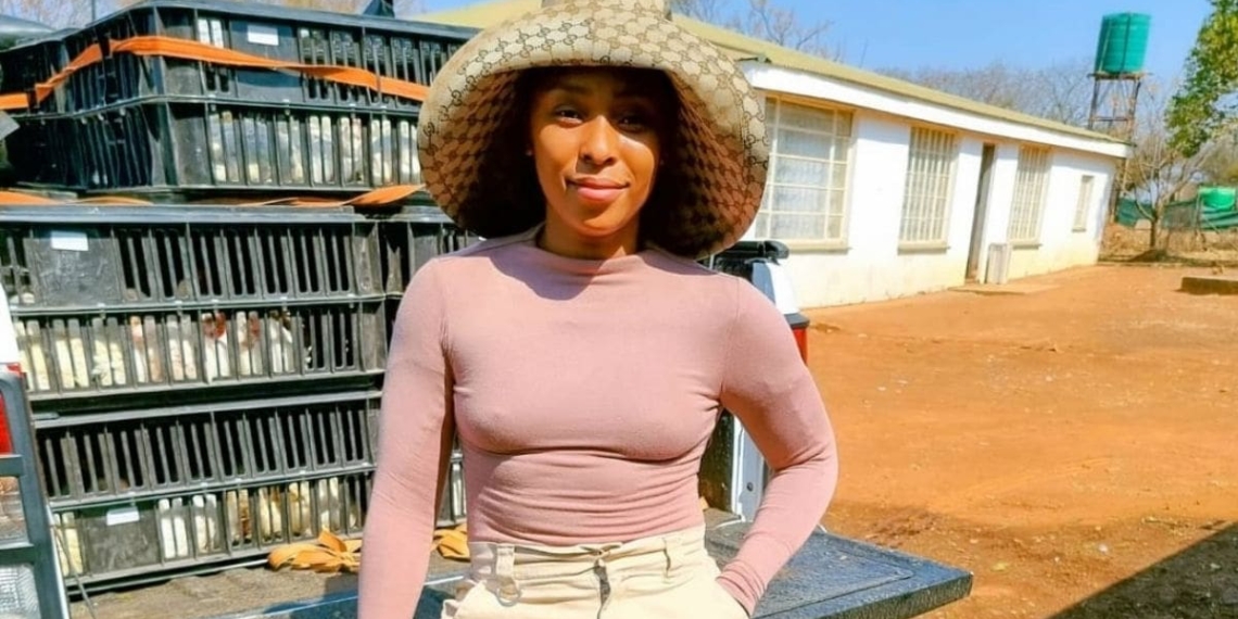 Pheladi Madungandaba may have only started farming a year ago, but she is already making strides in the poultry industry. Her recipe is hard work and research. Photo: Supplied/Food For Mzansi
