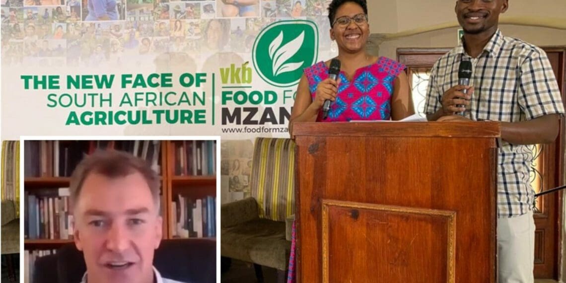Dr Naudé Malan was a speaker at the summit where Dawn Noemdoe and Andile Ngcobo were the hosts. Photos: Food For Mzansi