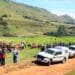 Farmers attending a ministerial Imbizo held at Loskop where concerns were raised concern about the high levels of crime especially those related to the theft of livestock. Photo: Supplied/SAPS