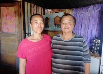 Brenda Johnson and Dinah Rogers, Chatwell Rogers'sister and mother, respectively. Photo: Nicole Ludolph/Food for Mzansi