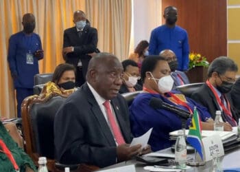 President Cyril Ramaphosa included agriculture, land reform and rural development minister Thoko Didiza in his recent state visit to Ghana, where a memorandum of understanding was signed on agriculture, among others. Photo: Supplied/South African Presidency