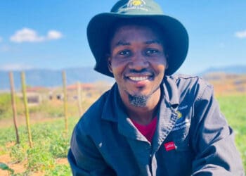 Romeo Sedibe (25) a small-scale farmer in Mpumalanga. Photo: Supplied/Food For Mzansi.