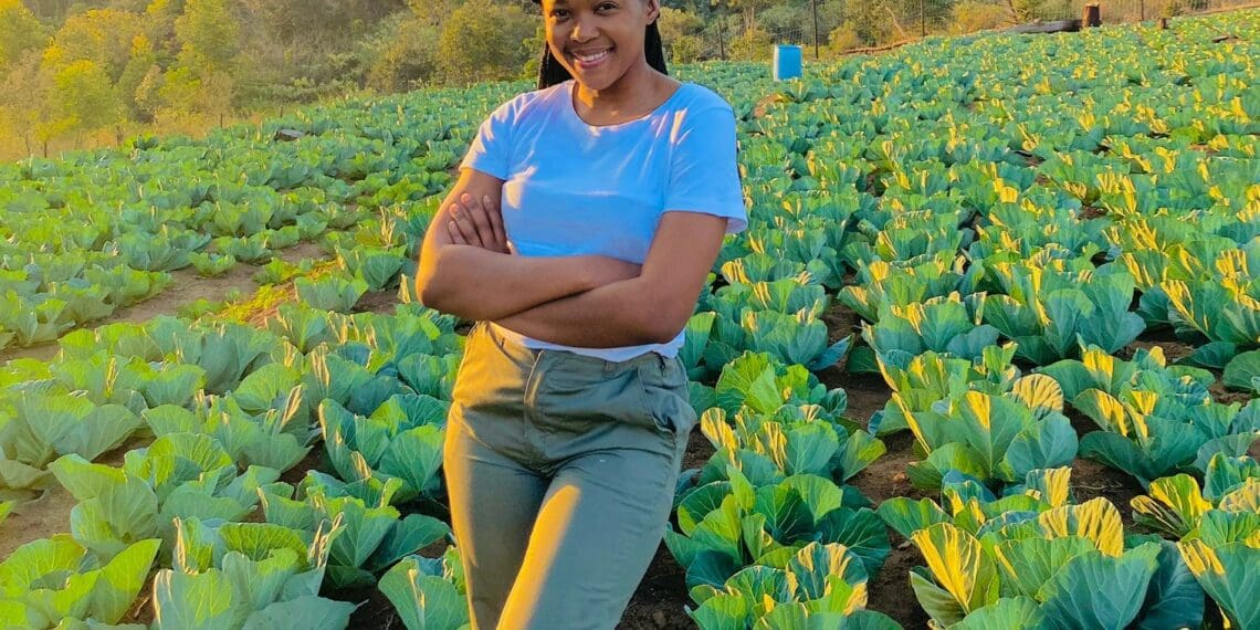 Sinethemba Ngoako, a farmer from KwaZulu-Natal. Photo: Supplied Food For Mzansi