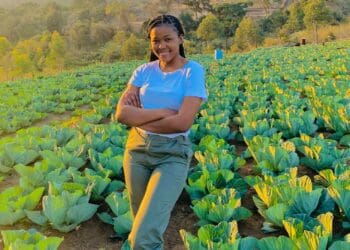 Sinethemba Ngoako, a farmer from KwaZulu-Natal. Photo: Supplied Food For Mzansi