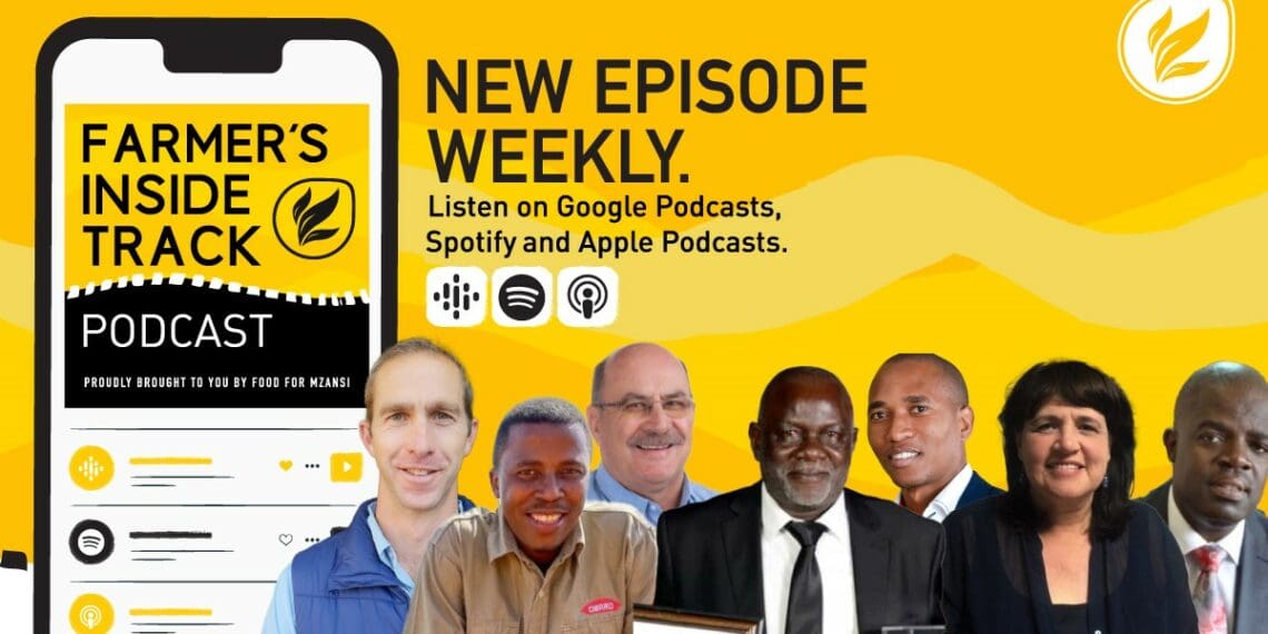 On this podcast episode, we feature (from left): Brendon Neumann, Buchule Jack, Tertius Schoeman, Petros Sithole, Sifiso Ntombela, Annette Bennet and Innocent Sirovha. Photos: Supplied/Food For Mzansi