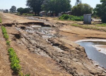 Heavy rains have exacerbated farmers' transport problems in parts of the country where roads have been neglected for years. Photo: Supplied/Food For Mzansi