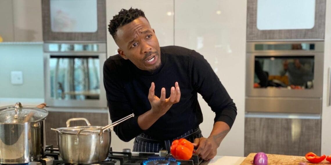TV personality and Chef Lentswe Bhengu is making waves in South Africa’s culinary space. Photo: Sifiso Khakhane/Facebook