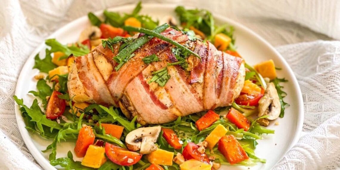Looking for a delicious summer dinner? Busisiwe Mabusela Chita shares her recipe for a spinach stuffed chicken. Photo: Supplied/Health For Mzansi