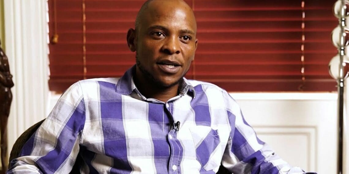 Katlego Kgopotse, the Gauteng youth leader of the African Farmers’ Association of South Africa (Afasa). Photo: YouTube