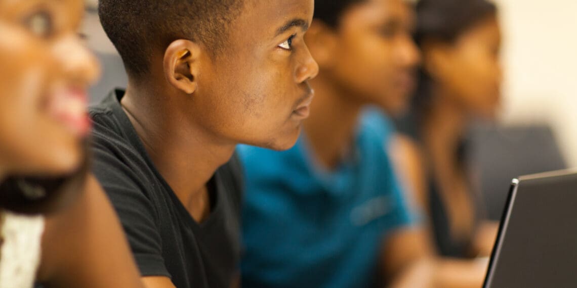 The department of basic education announced last week that rotational attendance for primary, secondary and special schools would be scrapped as of Monday, 7 February 2022. Pupils furthermore don't need to keep 1m apart anymore, but other Covid-19 prevention measures remain intact. Photo: Supplied/Food For Mzansi