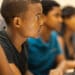 The department of basic education announced last week that rotational attendance for primary, secondary and special schools would be scrapped as of Monday, 7 February 2022. Pupils furthermore don't need to keep 1m apart anymore, but other Covid-19 prevention measures remain intact. Photo: Supplied/Food For Mzansi