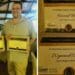 Howard Blight, the founder and CEO of AGRICOLLEGES international, and his COO, Wynand Espach, were honoured by the Tzaneen Chamber of Commerce. Photos: Supplied/Food For Mzansi