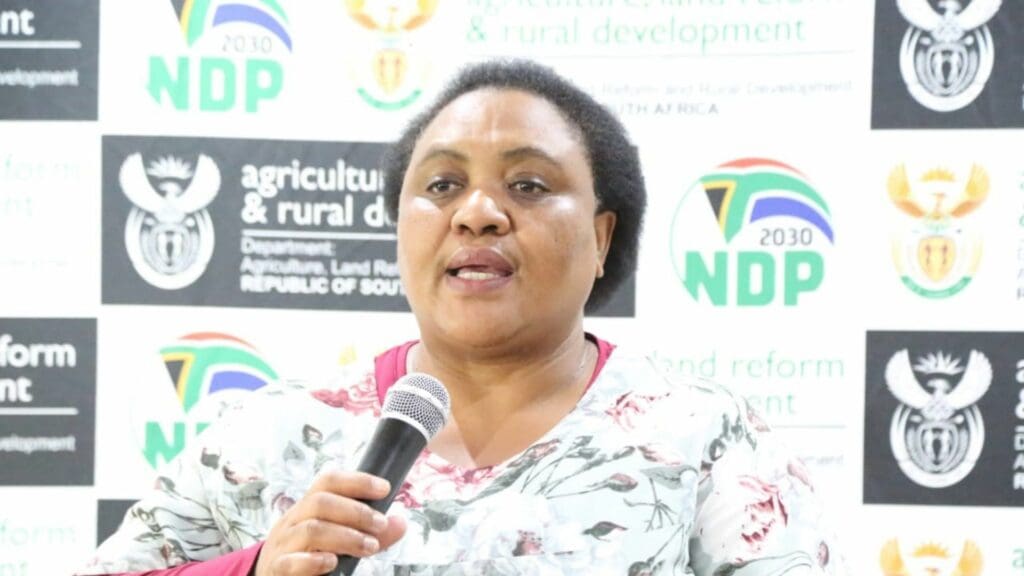 AAMP: Agriculture, land reform and rural development minister Thoko Didiza. Photo: Supplied/Food For Mzansi