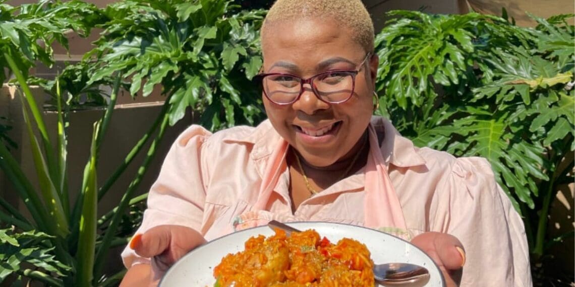 Owner of City Mom Cooks and caterer Nteboheleng Motsoanakaba is on a mission to feed Gauteng's jobless and homeless. Photo: Supplied/Food For Mzansi