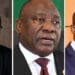 Leaders in the agricultural space will listen closely to this year's State of the National Address for encouraging words on a host of critical challenges keeping the sector back. Pictured from the left are Agri SA executive director Christo van der Rheede, President Cyril Ramaphosa and Political analyst Mpumelelo Mkhabela. Photos: Supplied/Food For Mzansi