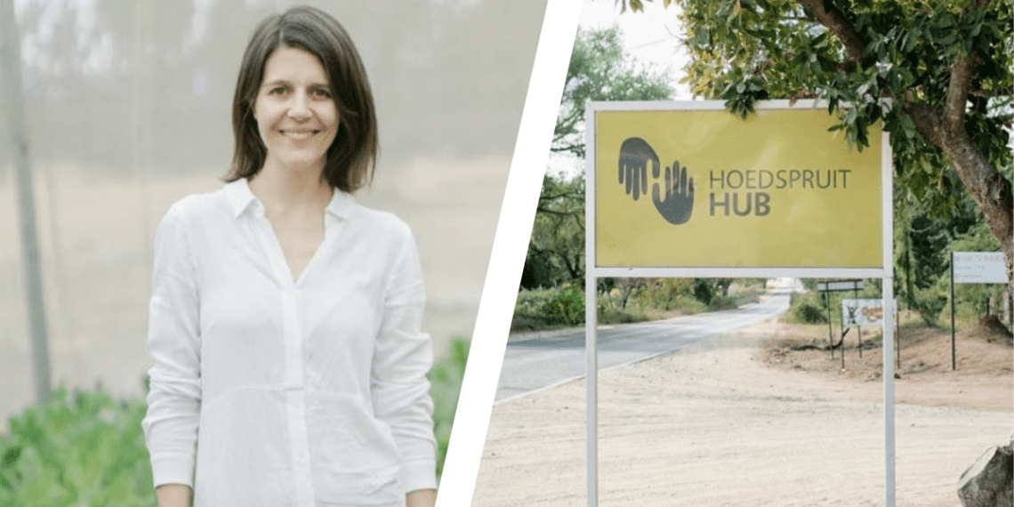 Dr Anri Manderson, the agroecology programme manager at Hoedspruit Hub. Photo: Supplied/Food For Mzansi