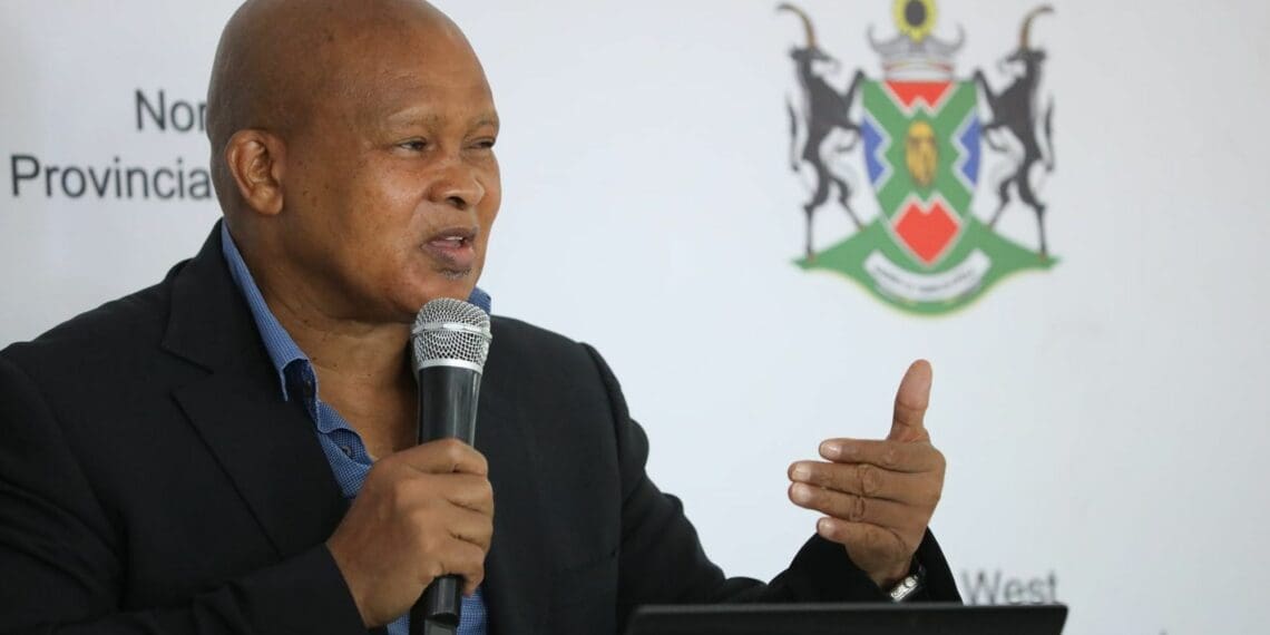 North West premier Bushy Maape has placed agriculture at the forefront of his plans to revive the provincial economy. Photo: Supplied/Food For Mzansi