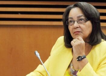 Patricia de Lille is the minister of public works and infrastructure. Photo: Supplied/Food For Mzansi