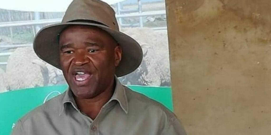 2023 top commodities: Sehularo Sehularo, coordinator of Saamtrek Saamwerk in the Northern Cape. Photo: Supplied/Food For Mzansi