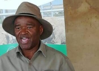 2023 top commodities: Sehularo Sehularo, coordinator of Saamtrek Saamwerk in the Northern Cape. Photo: Supplied/Food For Mzansi