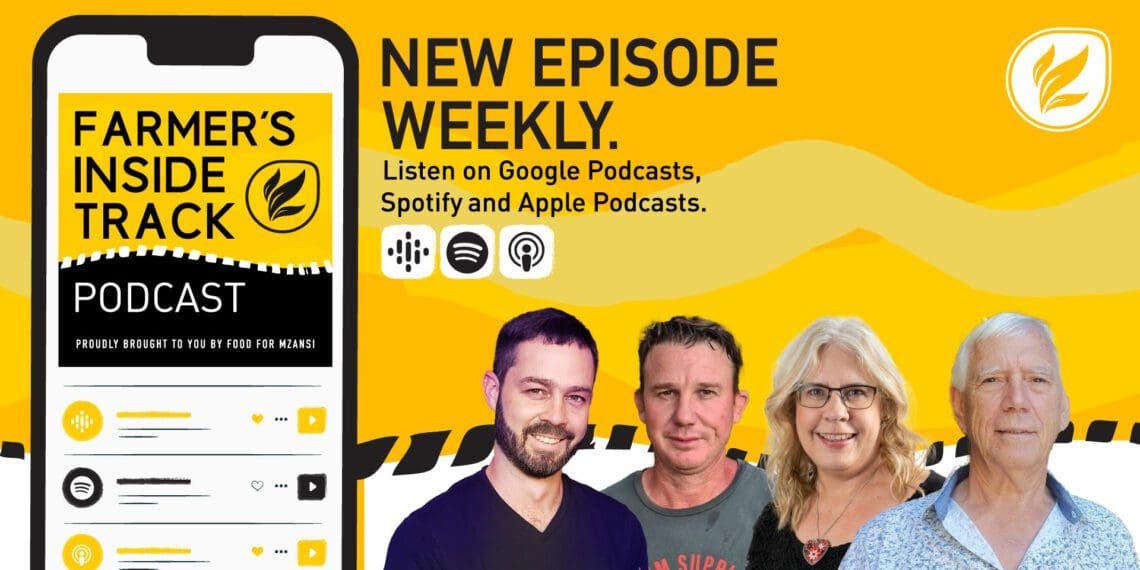 Louis Barnard, owner and founder of Effectify, Jac Jordaan, owner and founder of Real Farmers Trust joins, Aubrey Williams, founder of Karoo Creations, Keith Wilson, the country’s foremost fig farming experts. Photo: Supplied/Food For Mzansi