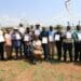 MEC Desbo Mohono (seated) with livestock farmers in North West who recently received donations of livestock facilities from their provincial government. Photo: Supplied/Food For Mzansi