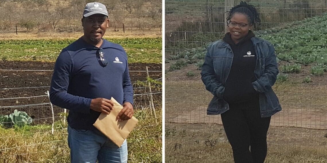 Anele Mtshemla and Thabisa Moleshe from Wild Coast Foods both come from Eastern Cape farming families. Together, they have more than four decades management experience. Photos: Supplied/Food For Mzansi