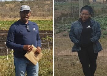 Anele Mtshemla and Thabisa Moleshe from Wild Coast Foods both come from Eastern Cape farming families. Together, they have more than four decades management experience. Photos: Supplied/Food For Mzansi