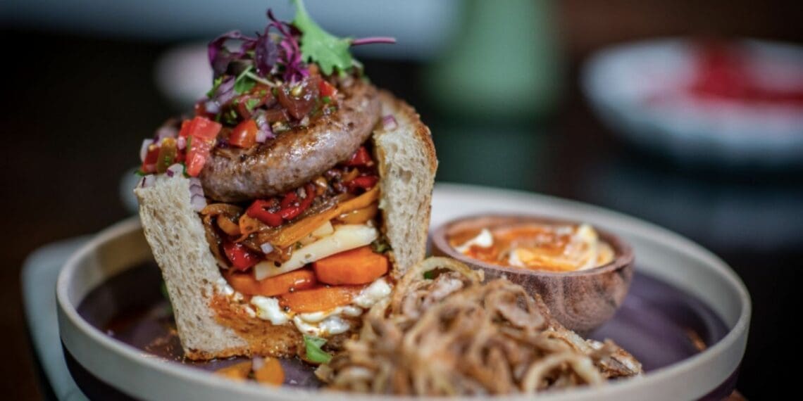 South Africans love kotas! This hollowed out quarter loaf of bread was filled with a variety of delicious ingredients prepared by chef Siya Kobo who is featured on Homegrown Tastes South Africa, a new DStv show. Photo: Supplied/Food For Mzansi