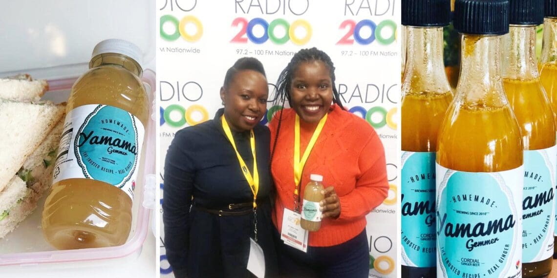 The sisters behind the Yamama Gemmer ginger beer brand, Mosibudi Makgato and Rosemary Padi. Photos: Supplied/Food for Mzansi