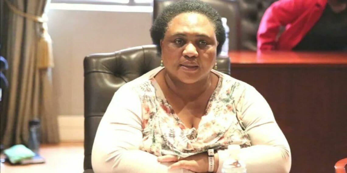 Minister Thoko Didiza meeting with Limpopo Premier, Stanley Mathabatha, and some of Limpopo MECs, to find ways to contain and manage the Foot-and-Mouth Disease (FMD) in the province. Photo: Supplied/Food For Mzansi