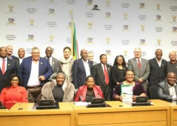 Agriculture Master Plan: Minister Thoko Didiza, her deputies, provincial MEC's for agriculture and some of the social partners who participated in the Agriculture and Agro-processing Master Plan. Photo: Supplied/Food For Mzansi