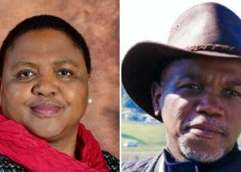 Minister of agriculture, land reform and rural development Thoko Didiza and Afasa chairperson AJ Mthembu. Photos: Supplied/Food For Mzansi