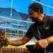 Mapopa Gwengo is the farm manager at an Integrated Aquaculture farm. Photo: Magnificent Mndebele