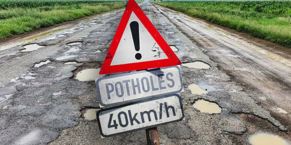 Rural roads in many of South Africa's provinces are in a dangerous state of disrepair. Farmers are stepping in to fix roads that threaten lives and livelihoods. Image: Food For Mzansi from supplied photos