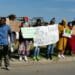 Black farmers gathered in Bhisho and marched to provincial government offices this morning to voice their disappointment in government. Photo: Supplied/ Food For Mzansi