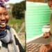 Food scraps and yard waste together currently make up more than 30% of what we throw away, and could be composted instead. Babalwa Mpayipeli uses the technique of bokashi composting. Photo: Supplird/Health For Mzansi