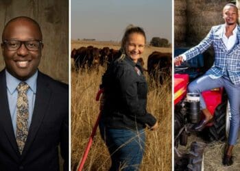 During a special edition of Food For Mzansi’s #GatherToGrow Twitter space, agricultural economist Kulani Siweya, dairy farmer Thabo Skhosana and stud breeder Annalea van Niekerk offered interesting views on youth growing South Africa's farming sector. Photo: Supplied/Food For Mzansi