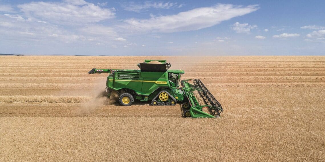 John Deere Launches Africa’s Largest Capacity Combine. Photo:Supplied/Food For Mzansi